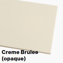 Creme Brulee Opaque COLORHUES 1/8IN - Rowmark ColorHues